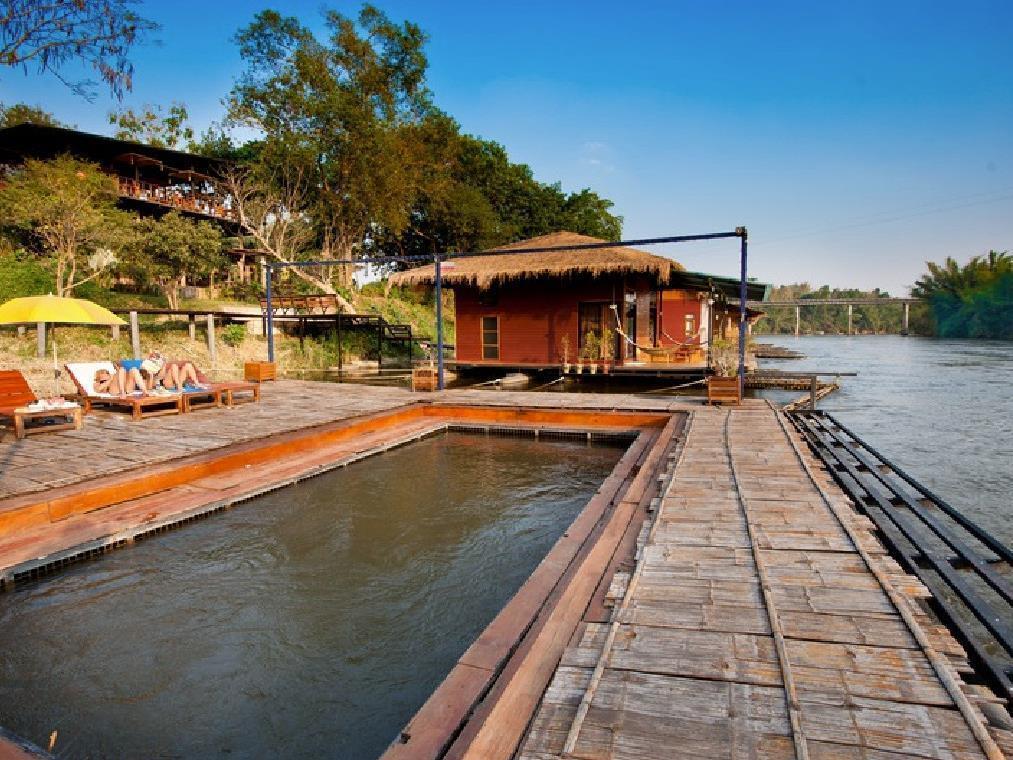 Boutique Raft Resort, River Kwai Sai Yok Exterior photo